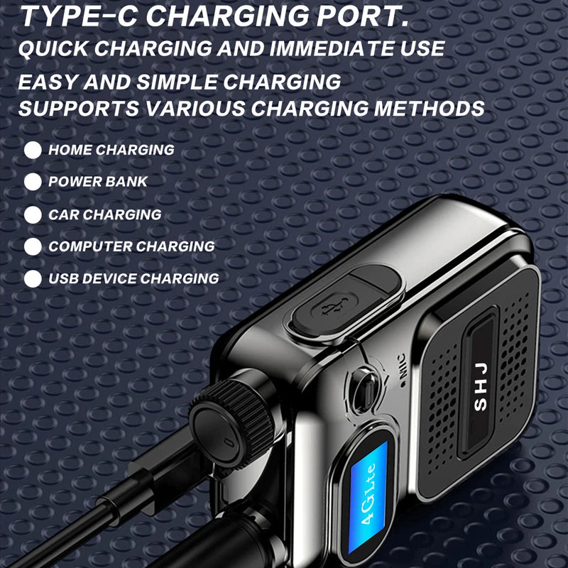 Quansheng SHJ 4G PoC Radios With Extra Yearly SIM Cards - Arthur's Wellness Emporium