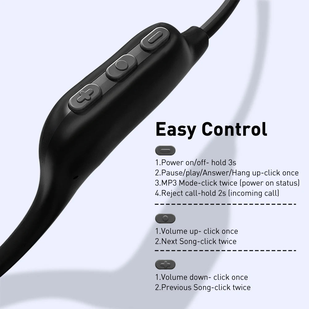 MPOW X6 Pro Bone Conduction Headphones Bluetooth 5.3 32GB