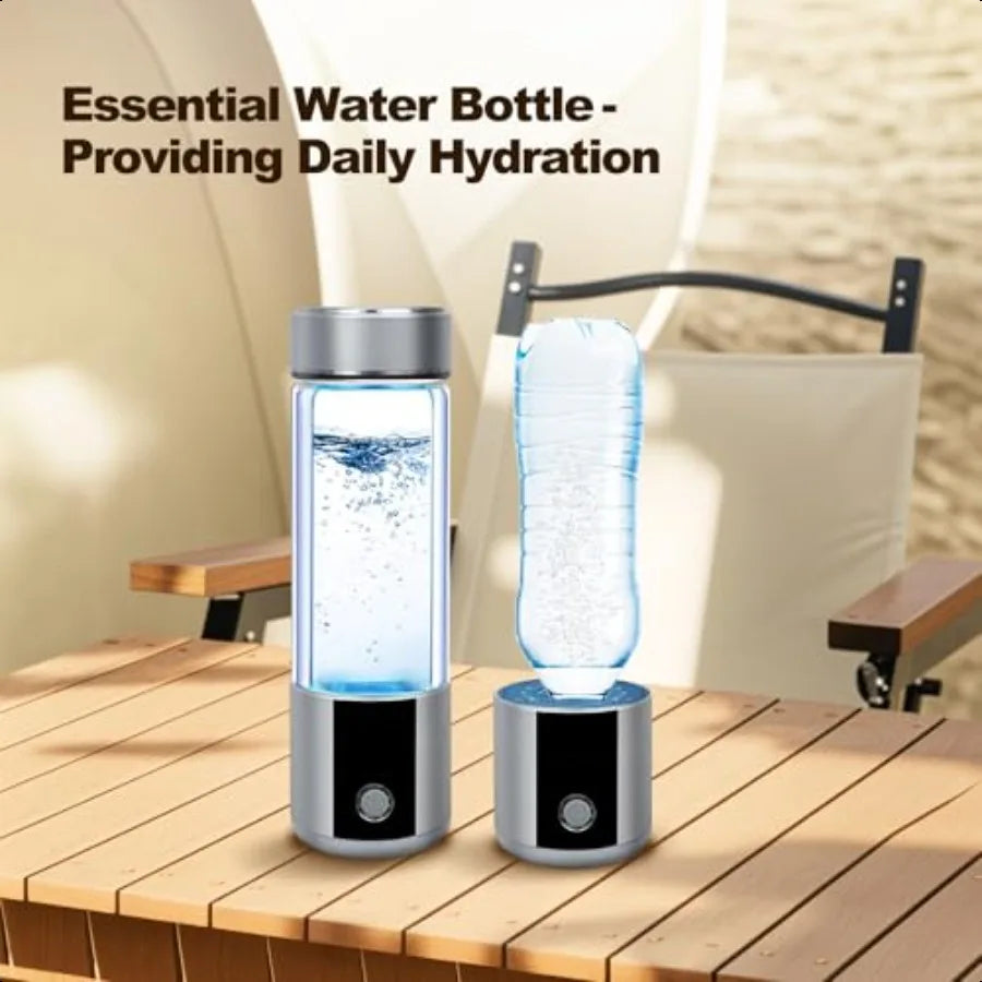 Portable Hydrogen Water Bottle Generator With SPE PEM Tech - Arthur's Wellness Emporium