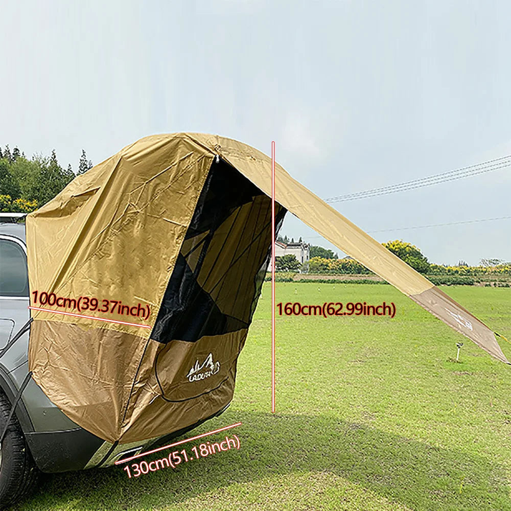 Car Tailgate Tent Awning For SUV Camping Outdoor Waterproof Shelter - Arthur's Wellness Emporium