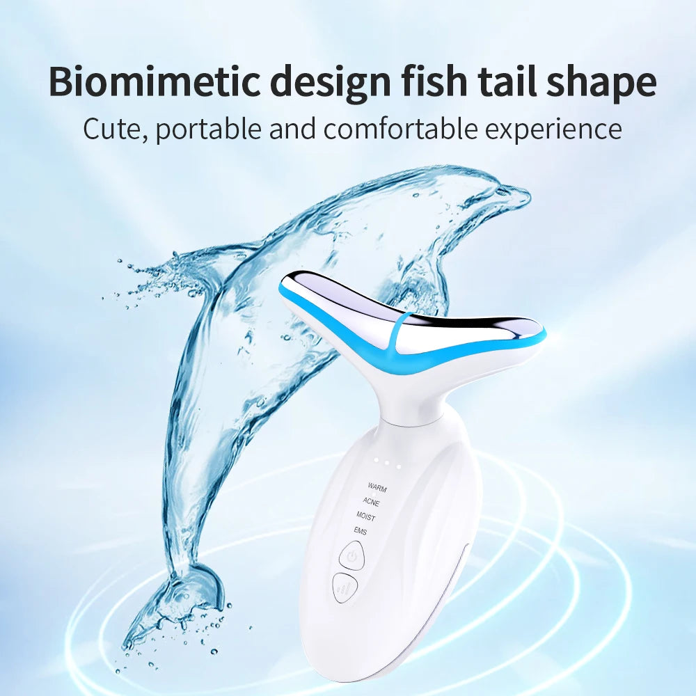 MS.DEAR Neck Beauty Instrument 3-Speed Lifting Face Massager