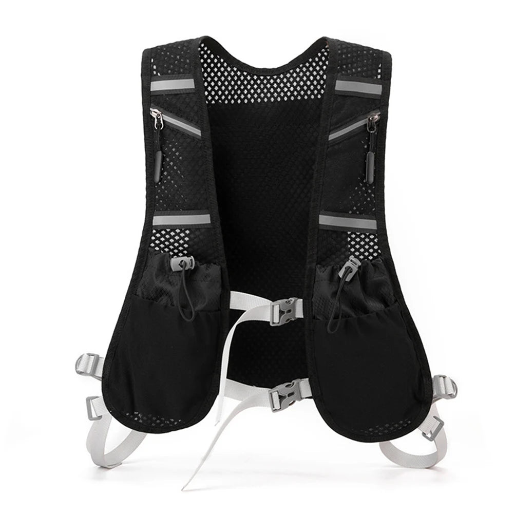 MOJOYCE Hydration Running Vest With Phone Holder And Reflective Pockets - Arthur's Wellness Emporium