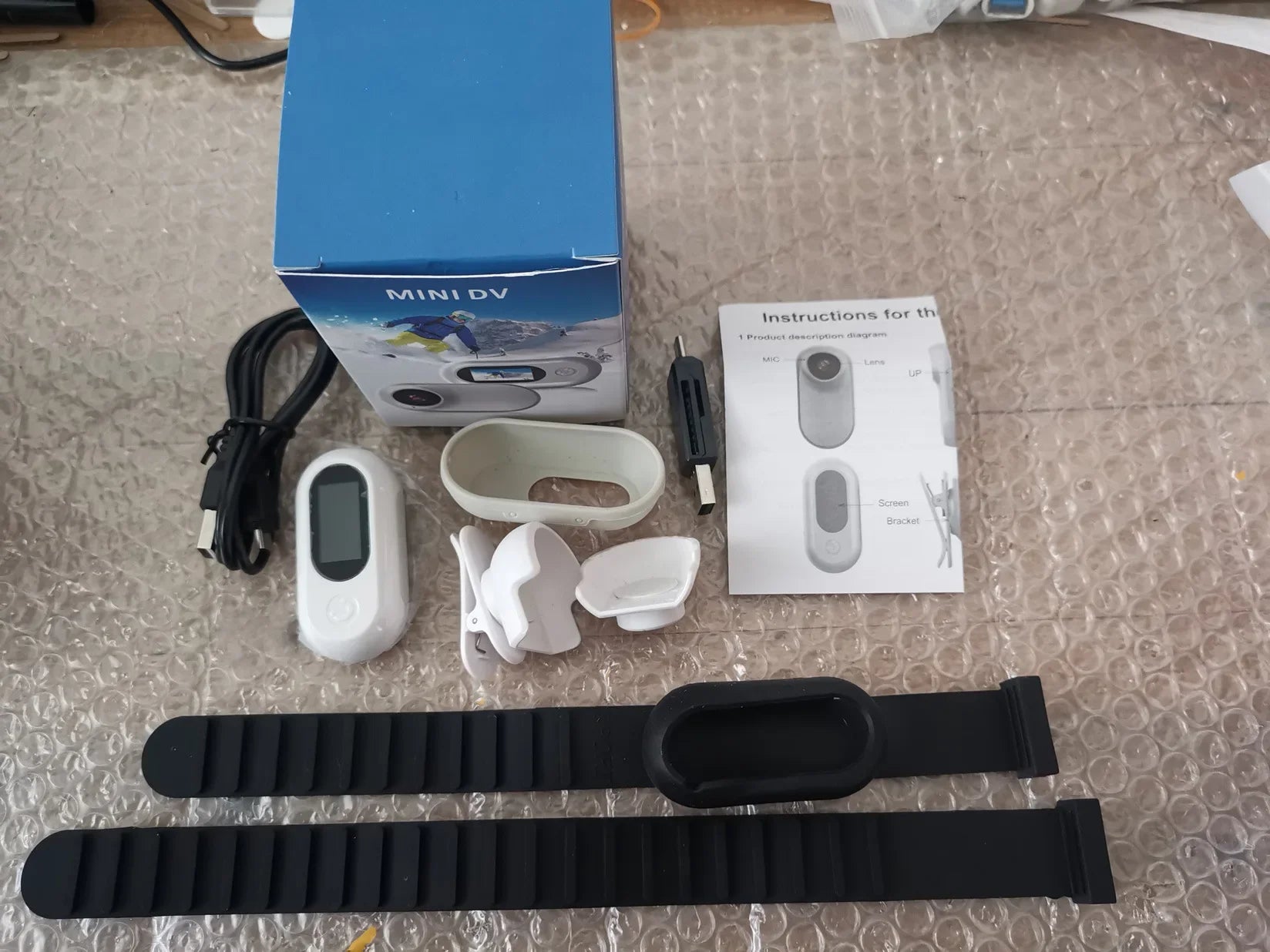 LISMCN 1080P Pet Camera Portable HD Detachable Collar Cam - Arthur's Wellness Emporium