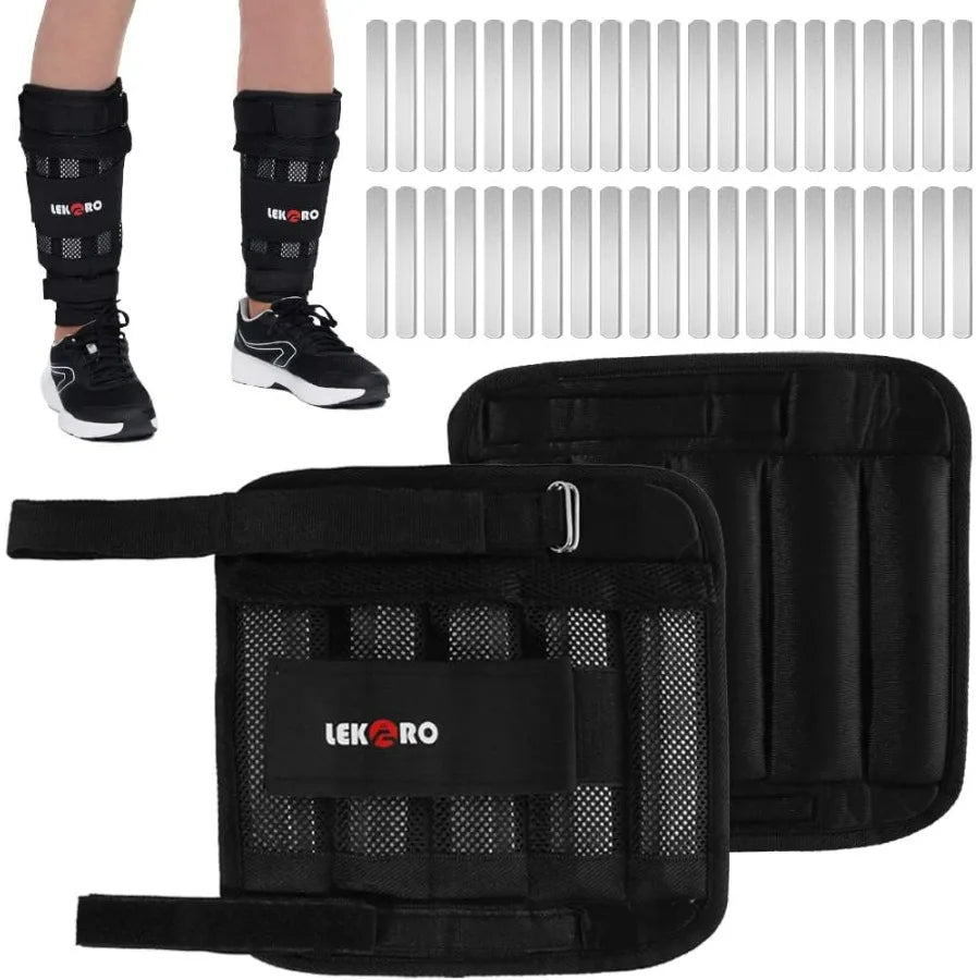 LISM Adjustable Removable Wrist and Ankle Weights for Fitness - Arthur's Wellness Emporium