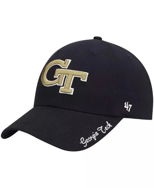 47 Brand Womens Georgia Tech Yellow Jackets Adjustable Cap