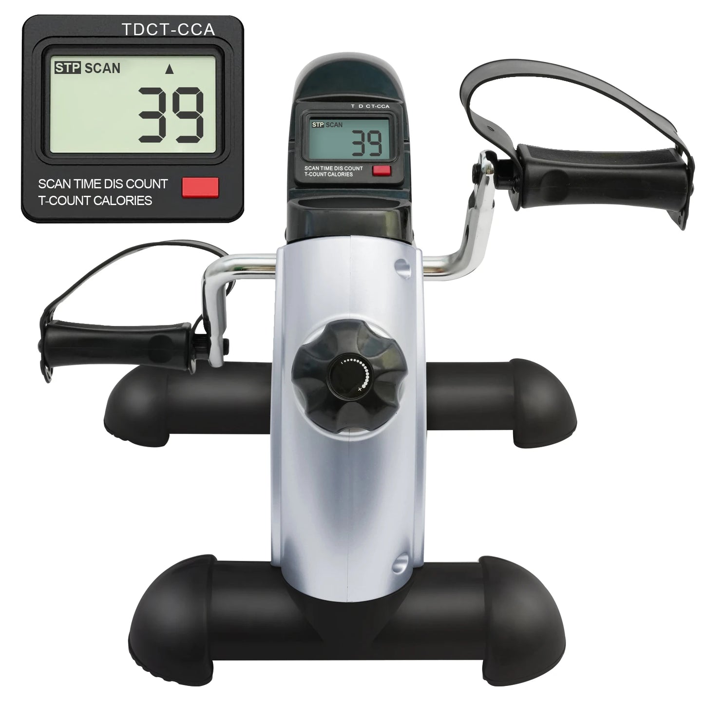 Portable Under Desk Pedal Exerciser Arm And Leg With LCD For Home Office - Arthur's Wellness Emporium