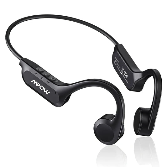 MPOW X14 Bone Conduction Headphones Bluetooth 5.3 With Mic IPX6 Waterproof