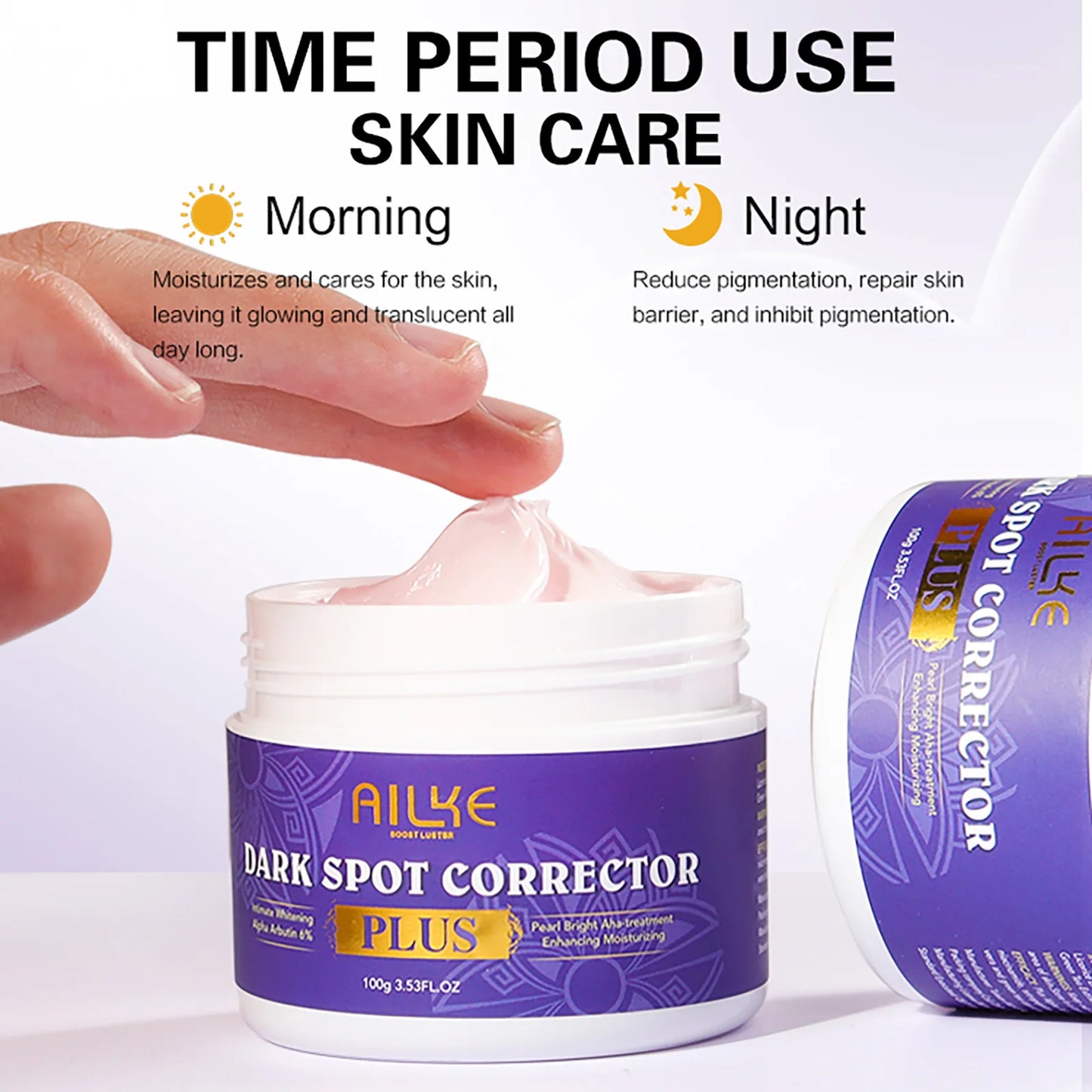 AILKE Stain Remover Face Cream With AHA And Collagen