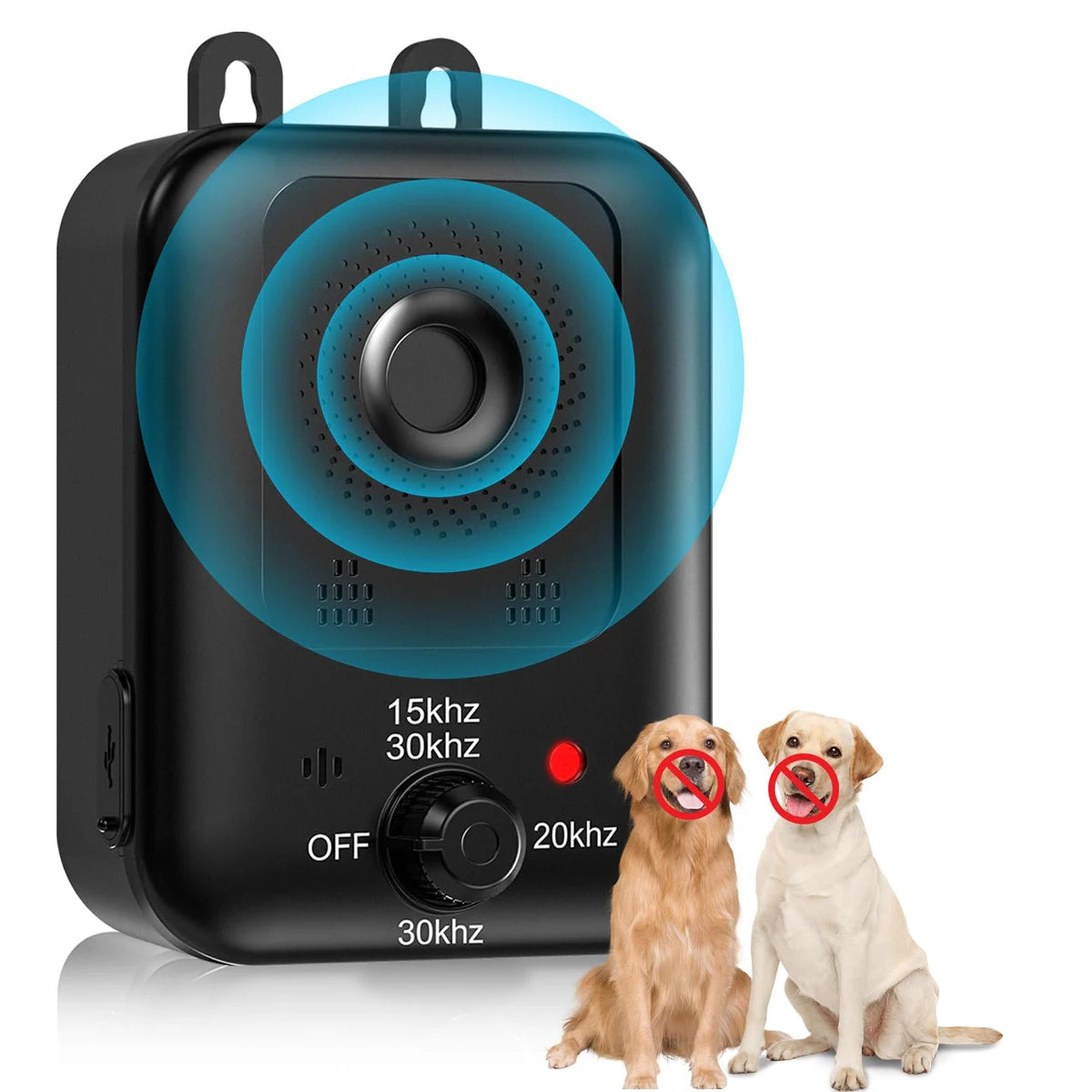 PetEdu Automatic Rechargeable Ultrasonic Bark Deterrent For Dogs Indoor Outdoor - Arthur's Wellness Emporium
