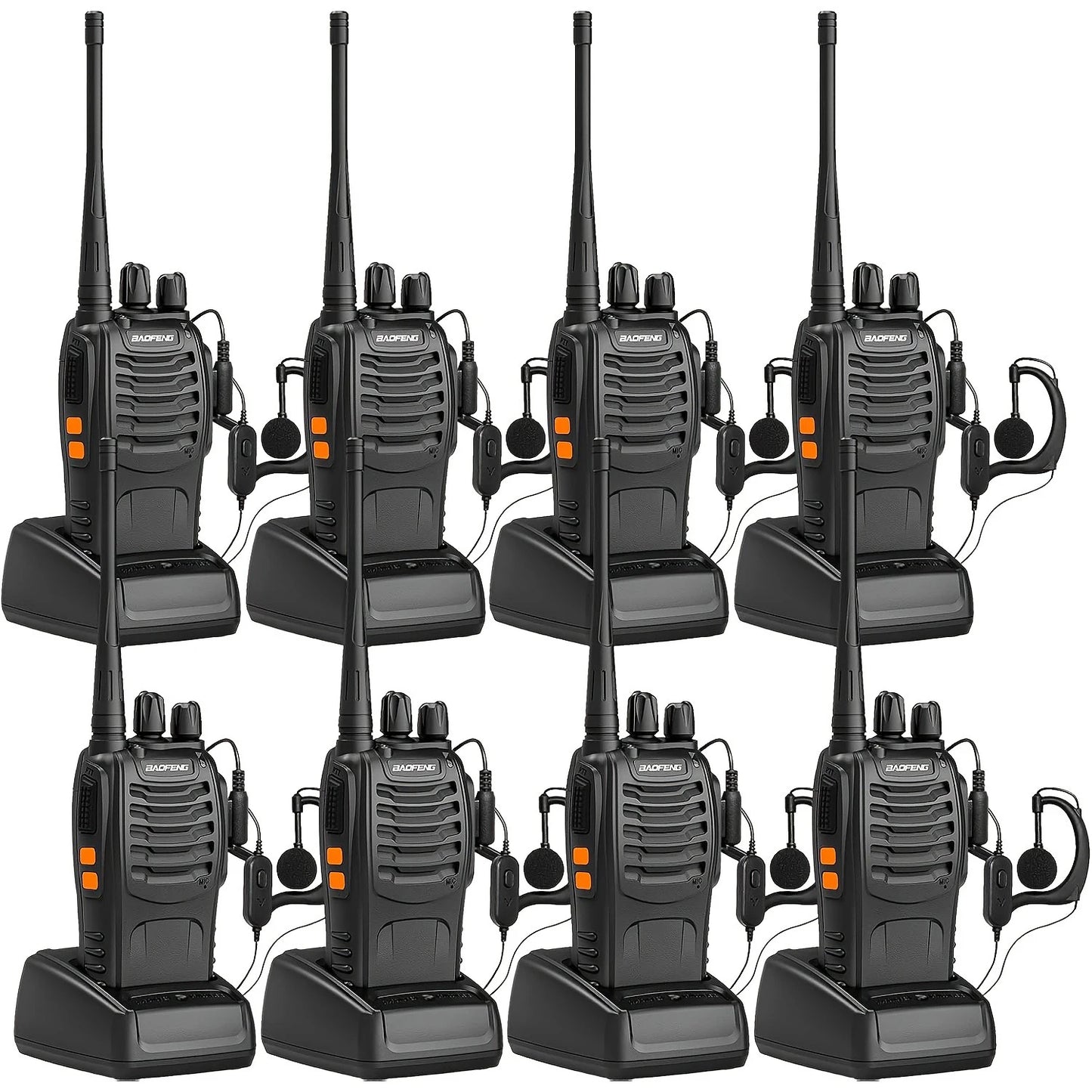 Baofeng BF 888S Walkie Talkie UHF 400 470MHz Radio - Arthur's Wellness Emporium