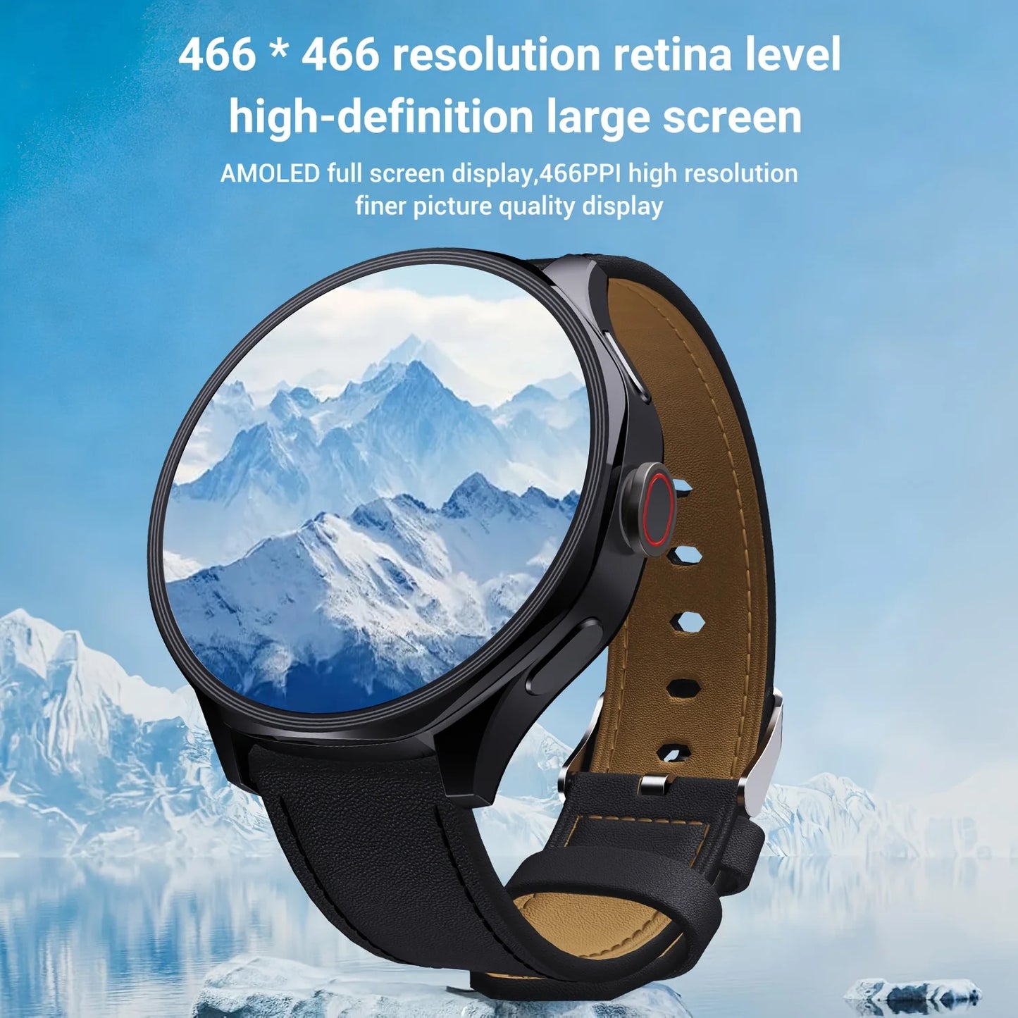 W&O Android 4G Smartwatch With 3GB RAM And 32GB Storage - Arthur's Wellness Emporium