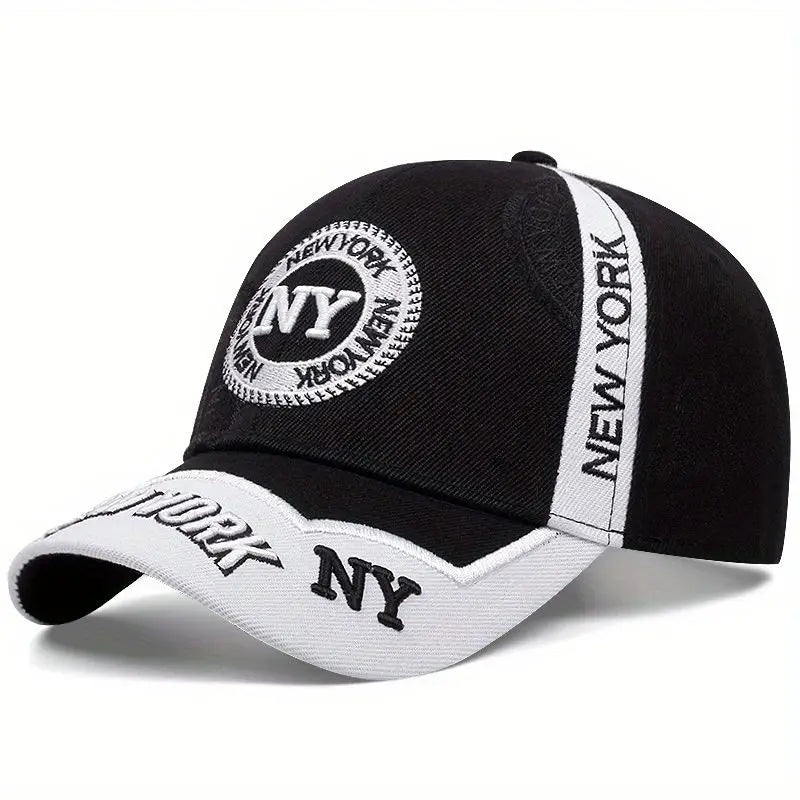 3D Embroidery Patchwork Baseball Cap Unisex Sun Protection - Arthur's Wellness Emporium