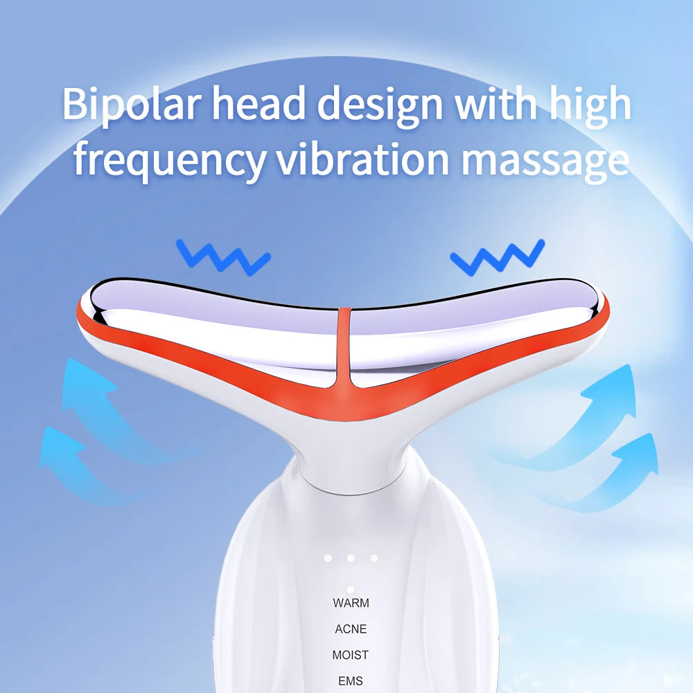 MS.DEAR Neck Beauty Instrument 3-Speed Lifting Face Massager