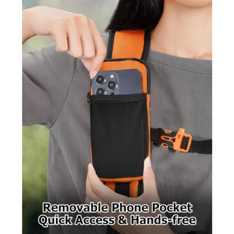 Hydration Backpack With Bladder Lightweight Hiking Pack For Outdoors - Arthur's Wellness Emporium