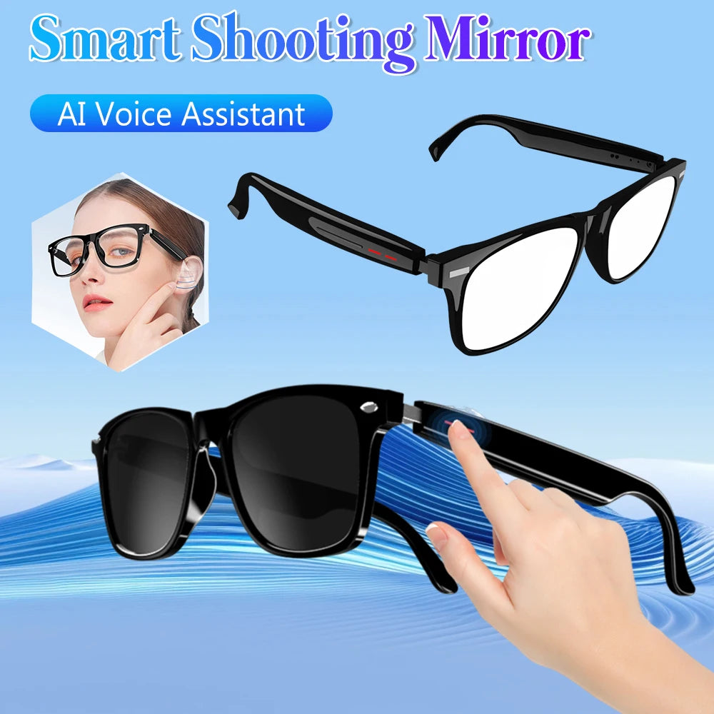 VODOOL Smart Glasses AI Voice Assistant With Camera - Arthur's Wellness Emporium