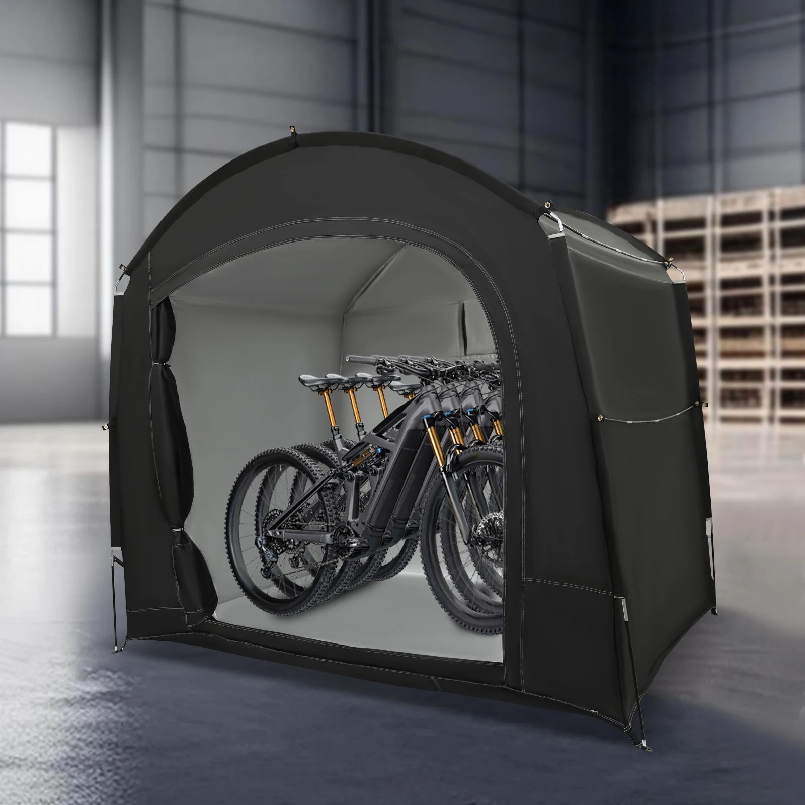 Bymaocar Bike Storage Tent For 1-4 Bikes Outdoor Use - Arthur's Wellness Emporium