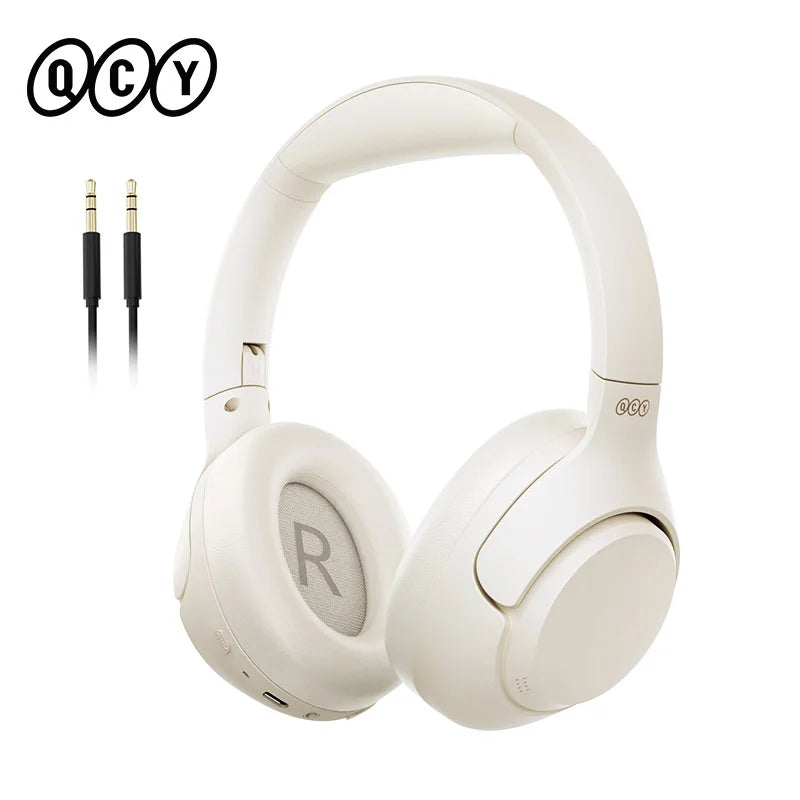 QCY H3 ANC Over Ear Headphones HiRes Audio Bluetooth 5.4