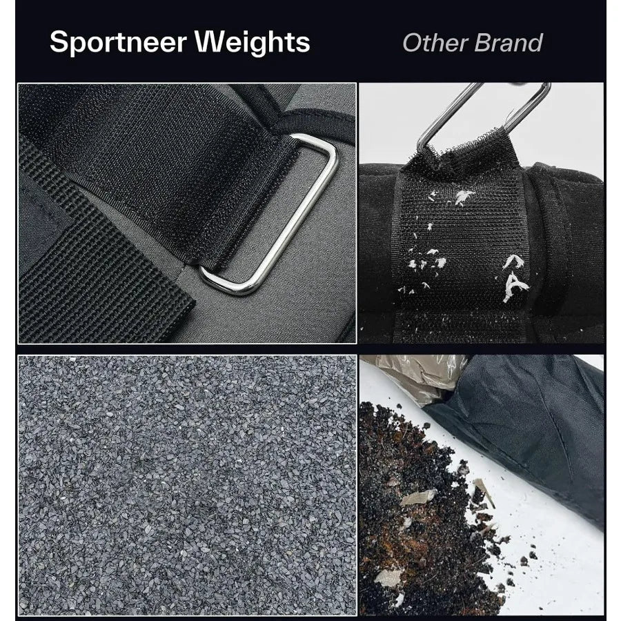 LISM Adjustable Ankle Weights Set For Men And Women - Arthur's Wellness Emporium