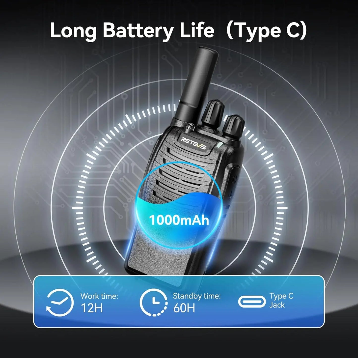 Long Range Rechargeable Walkie Talkies With Charger And Flashlight - Arthur's Wellness Emporium