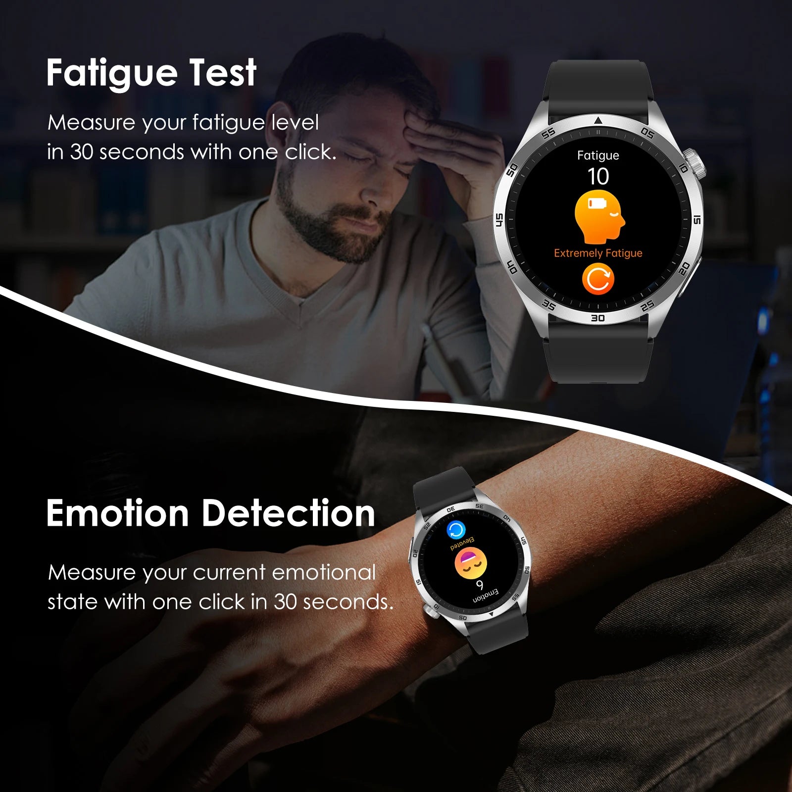 Marsyu Smart Watch ECG PPG Blood Pressure Lipid Uric Acid HD Bluetooth - Arthur's Wellness Emporium