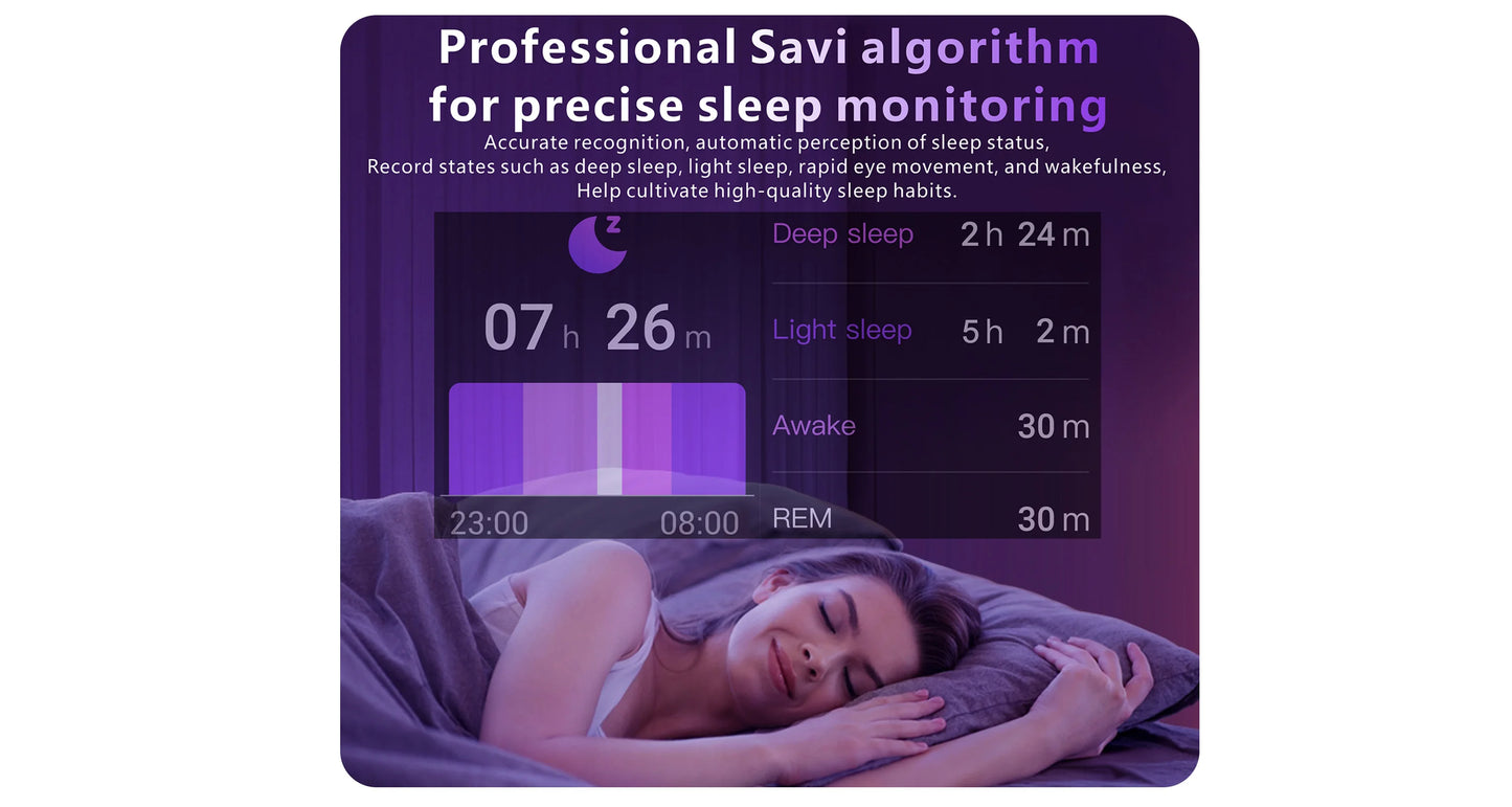 LIFEBEE Smartwatch Activity Fitness Tracker With Sleep Monitor - Arthur's Wellness Emporium