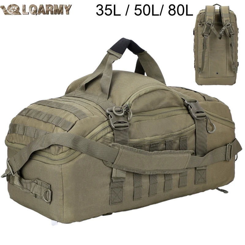 LQARMY Outdoor Molle Tactical Backpack For Hiking And Travel - Arthur's Wellness Emporium