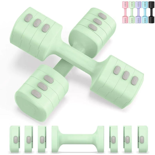 11Lb Adjustable Dumbbell Set Four Level Hand Weights Home Gym