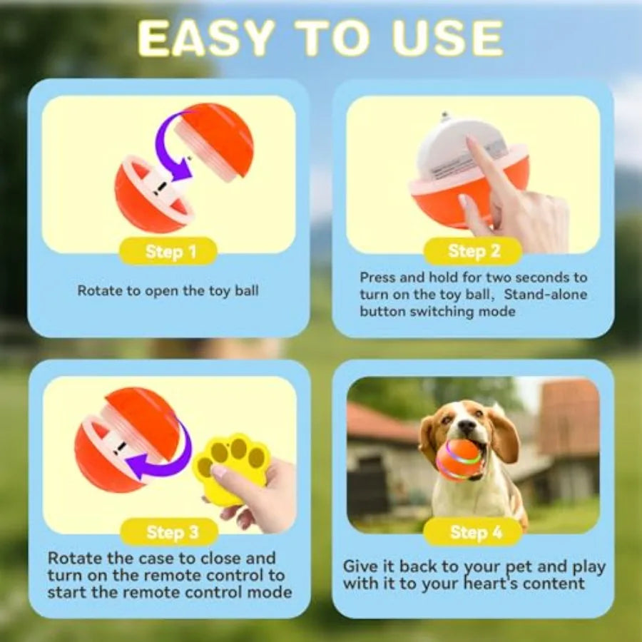 Yao Hui Huang Interactive Dog Ball No Battery Included