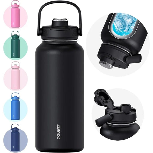 Stainless Steel Insulated Water Bottle Keeps Drinks Cold - Arthur's Wellness Emporium