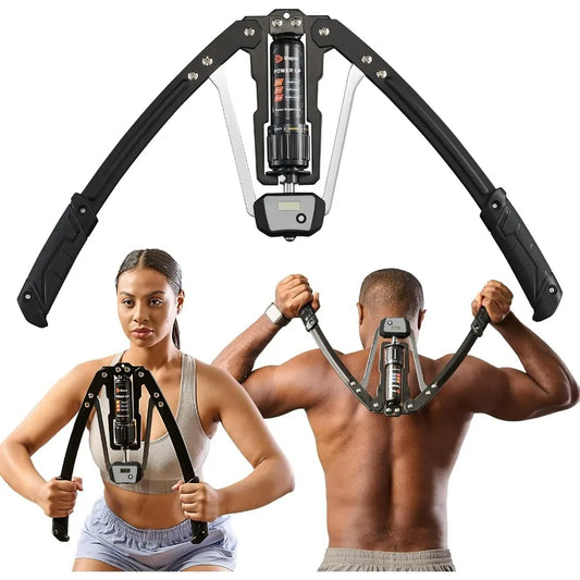 Hydraulic Chest Expander And Arm Twister Exerciser With Adjustable Resistance - Arthur's Wellness Emporium