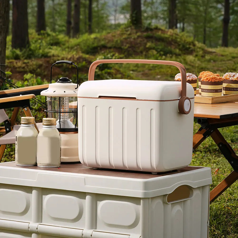 Shunmaii Camping Cooler Box Portable Insulated Ice Chest for Outdoors - Arthur's Wellness Emporium