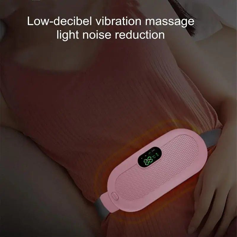 Travel Electric Heating Pad with Vibration Massage Modes