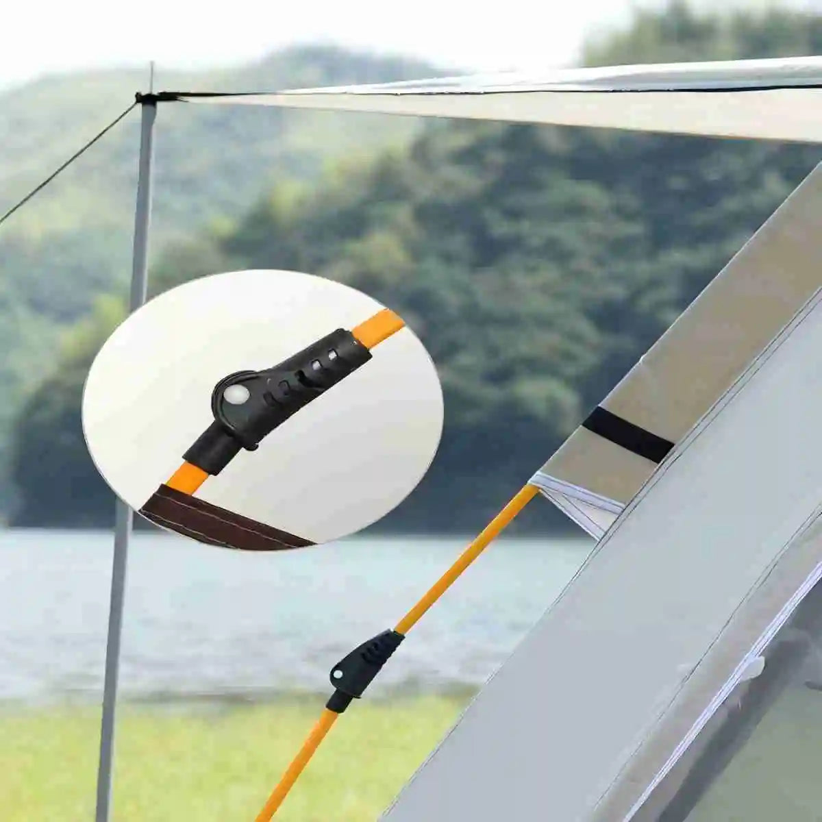 Pakicetus Outdoor Sunshade Camping Tent With Doors And Windows - Arthur's Wellness Emporium