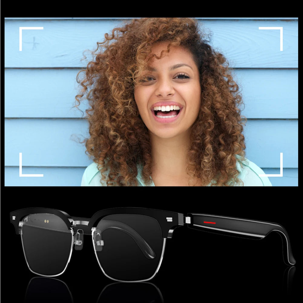 Alloet Smart Glasses AI Voice Assistant Camera Open Ear - Arthur's Wellness Emporium