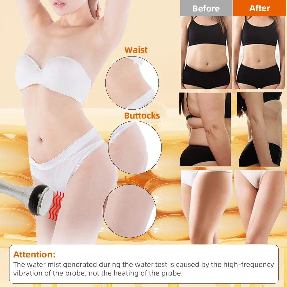 Missheart Ultrasonic Cavitation Body Slimming Machine Facial Massager