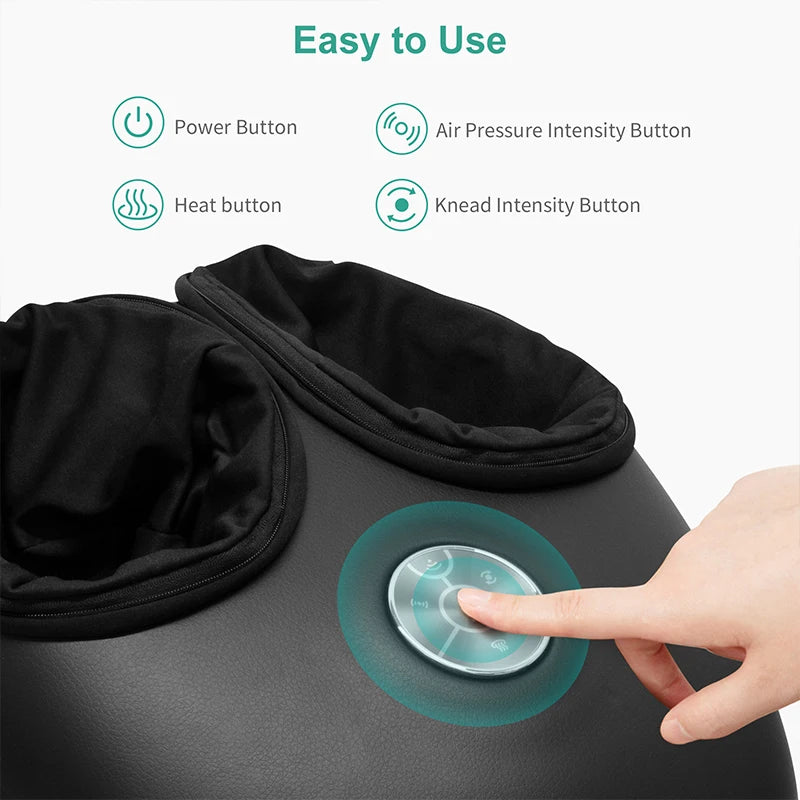 Medcursor Foot Massager Shiatsu Kneading Heating App Control