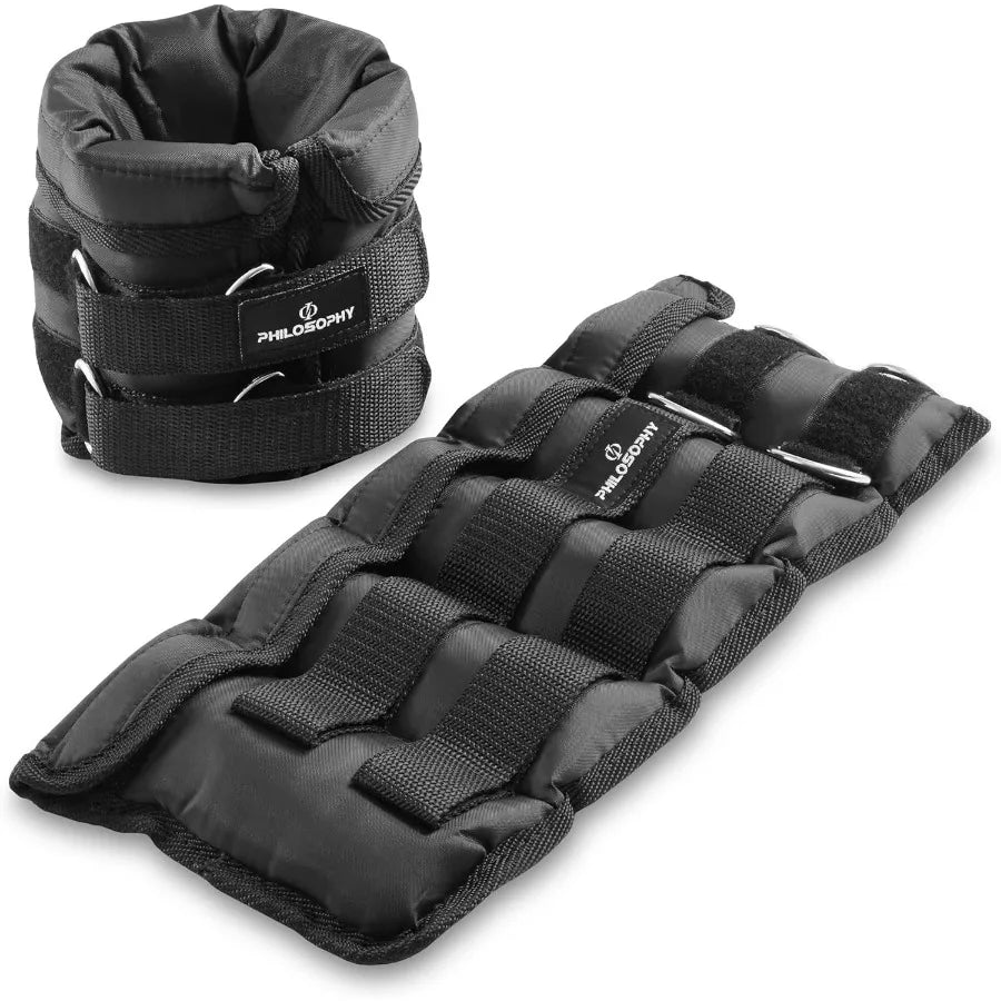 LISM Adjustable Ankle Wrist Weights Set For Full Body Training - Arthur's Wellness Emporium