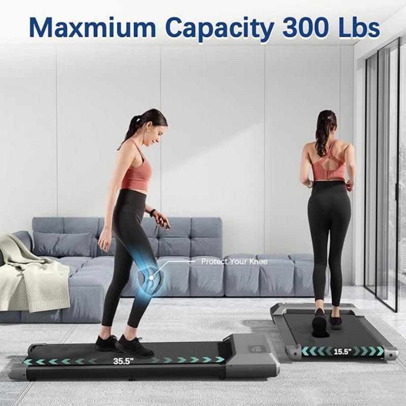 2.5 HP Electric Home Treadmill With Bluetooth LCD Display