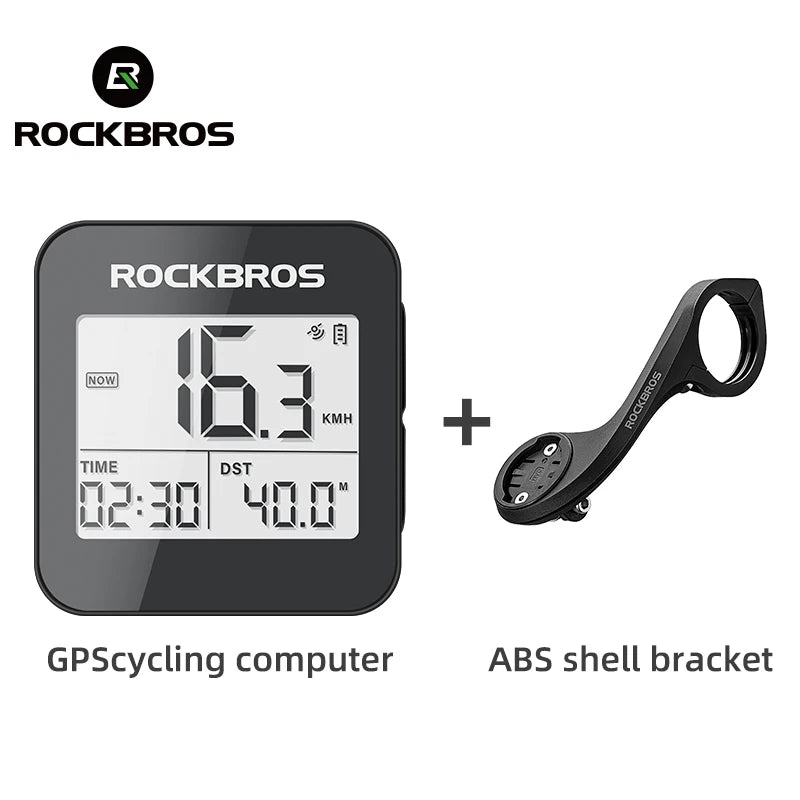 Rockbros Waterproof GPS Speedometer for Road and MTB Bikes
