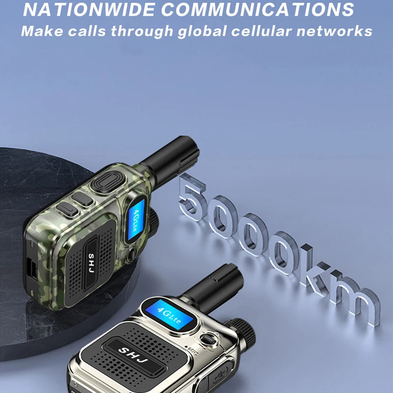 Quansheng SHJ 4G PoC Radios With Extra Yearly SIM Cards - Arthur's Wellness Emporium
