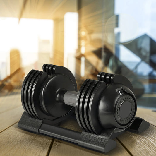Adjustable Dumbbells 52 Lbs With Anti Slip Handle Home Gym - Arthur's Wellness Emporium