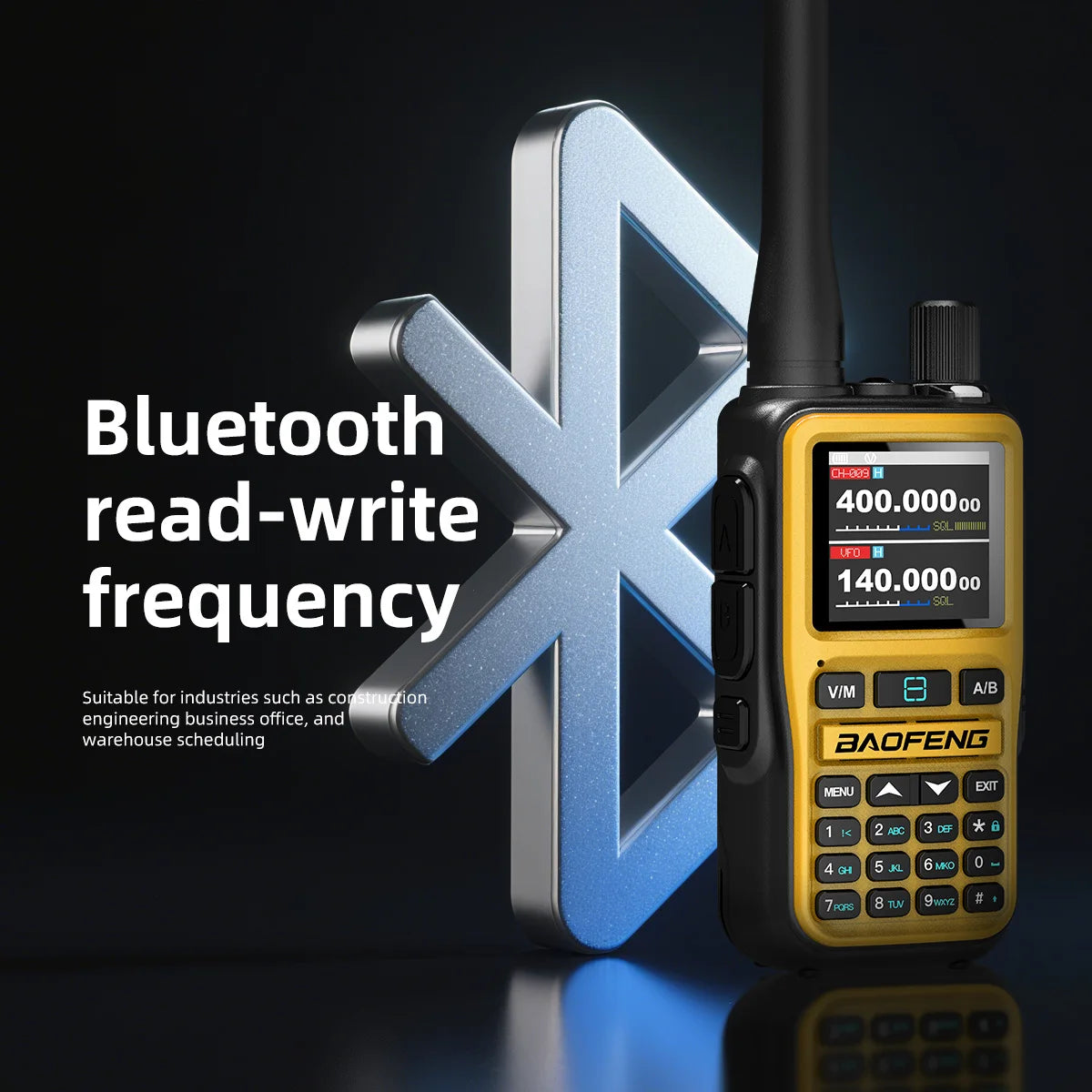 Clorgo Baofeng UV 5R Mini Dual Band Radio 5W Bluetooth NOAA Weather USB C - Arthur's Wellness Emporium
