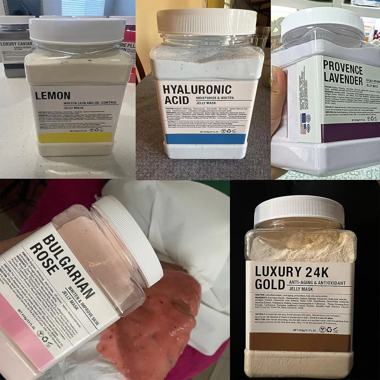 Wholesale Jelly Mask Powder 650G Professional Beauty Salon - Arthur's Wellness Emporium