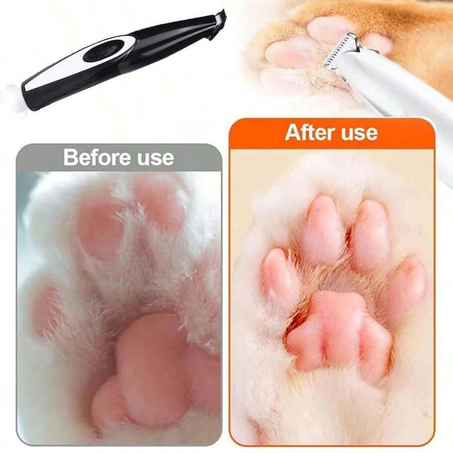 Dog Grooming Kit Hair Clipper Low Noise Rechargeable Pet Clippers - Arthur's Wellness Emporium