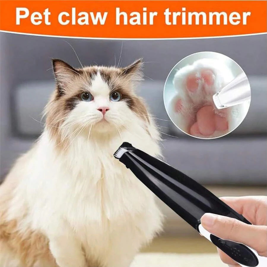 Dog Grooming Kit Hair Clipper Low Noise Rechargeable Pet Clippers - Arthur's Wellness Emporium
