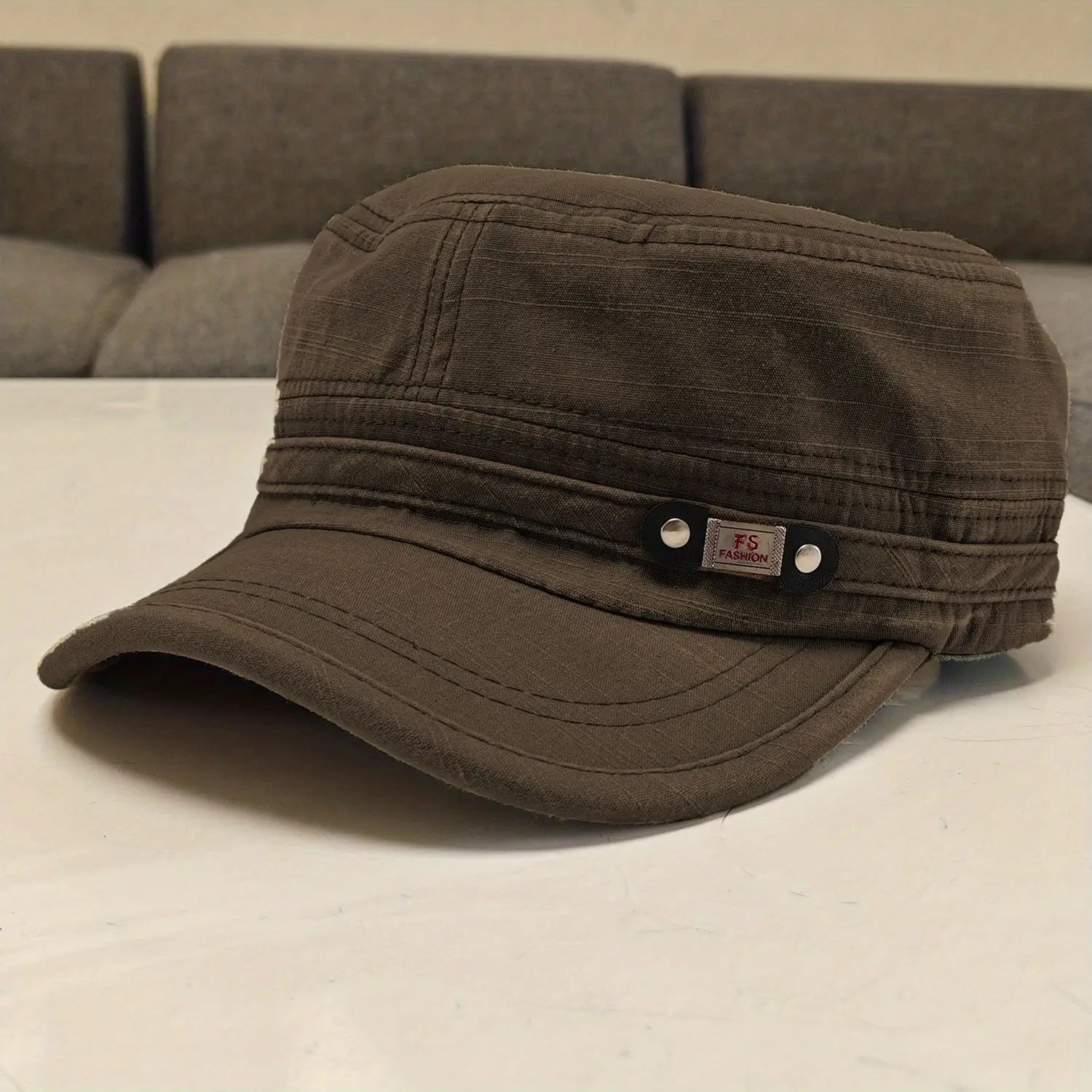 Autumn Cotton Flat Cap For Men Sun Protection Fashion - Arthur's Wellness Emporium