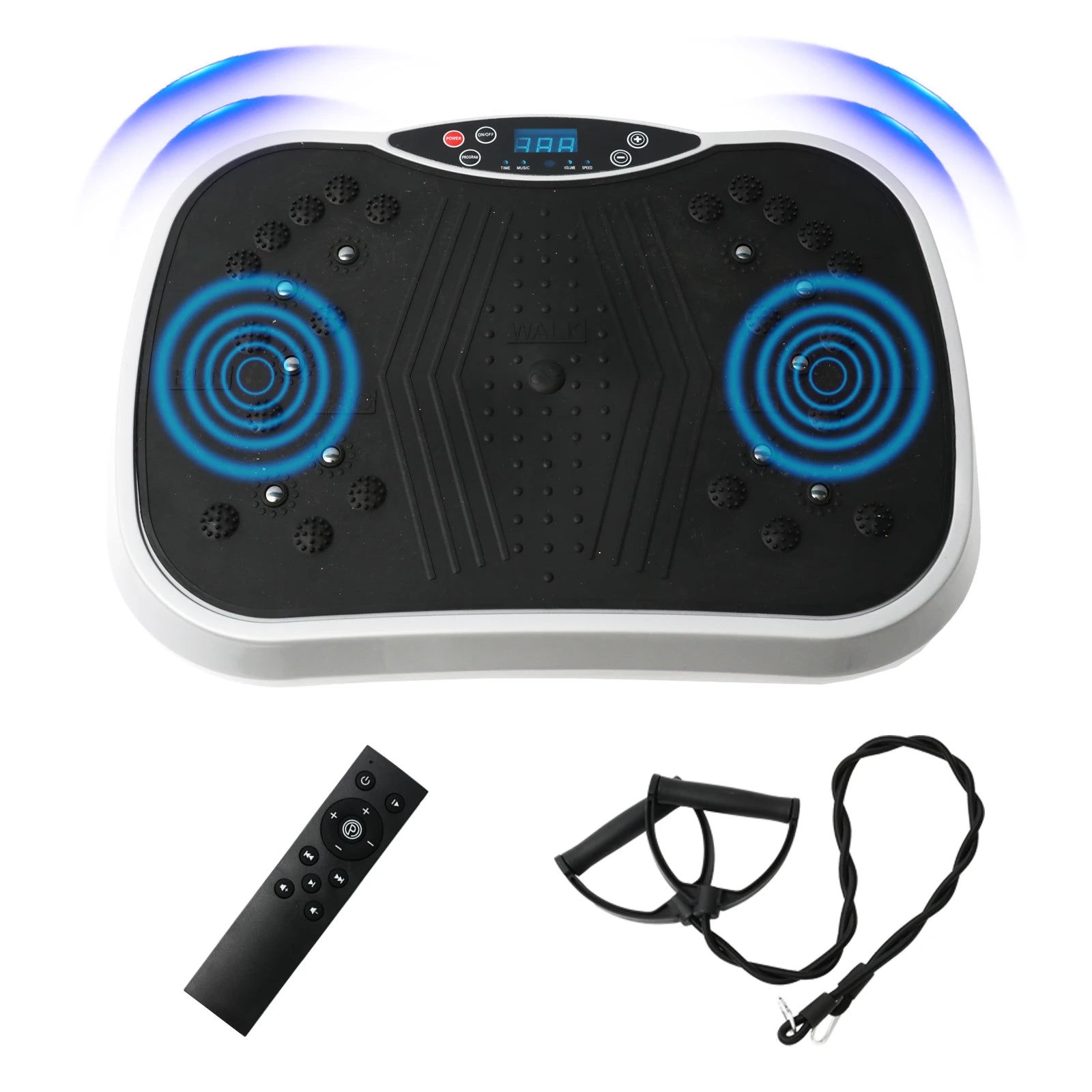 Vibration Plate Exercise Machine Portable Fat Burning Full Body Workout - Arthur's Wellness Emporium