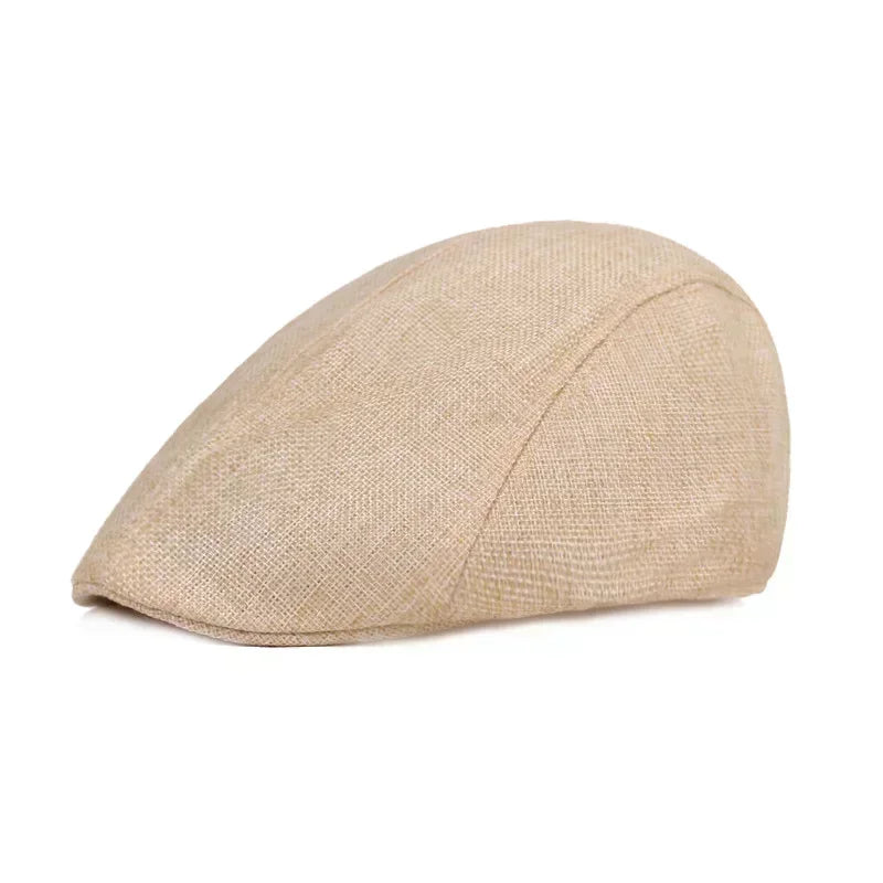 Classic Vintage Tweed Beret Hat For Men And Women Cap