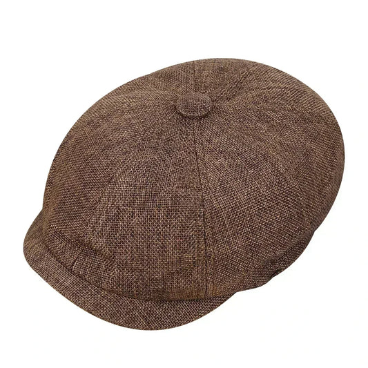 Classic Vintage Tweed Beret Hat For Men And Women Cap