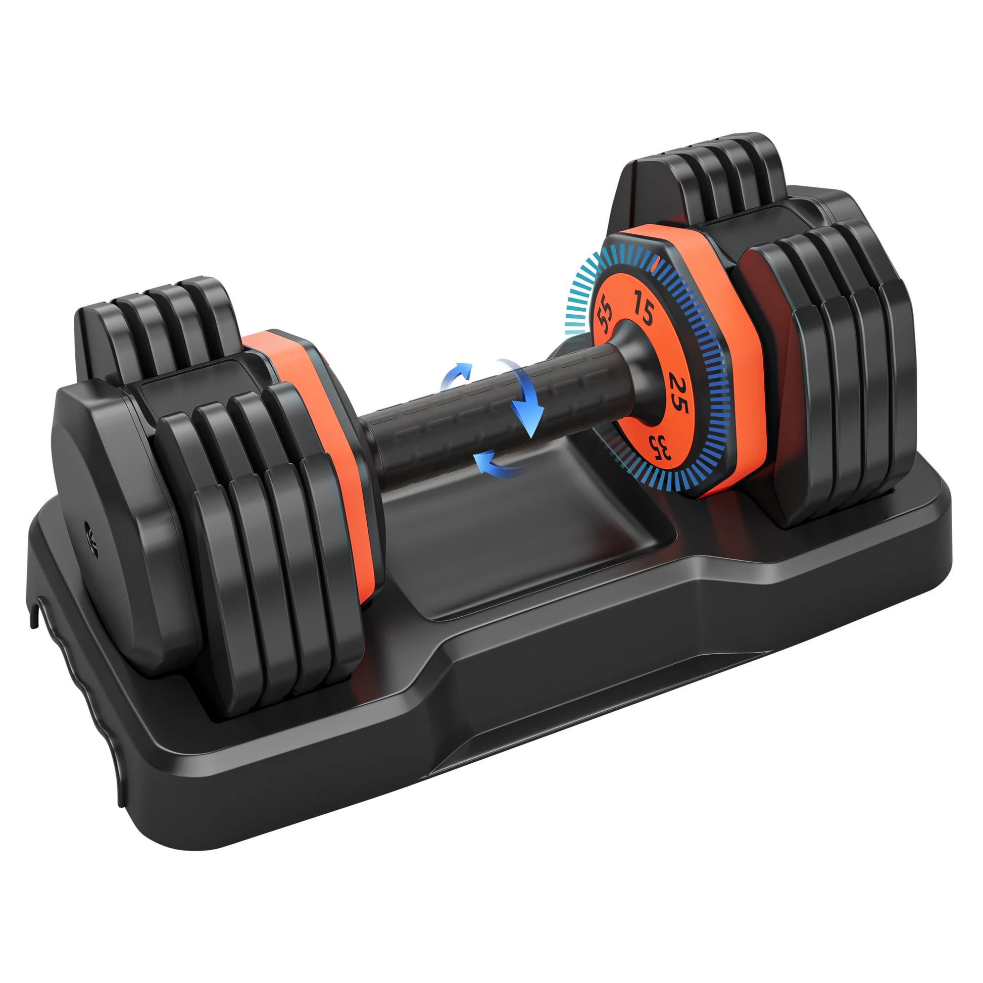 Adjustable Dumbbell With Anti Slip Handle For Full Body - Arthur's Wellness Emporium